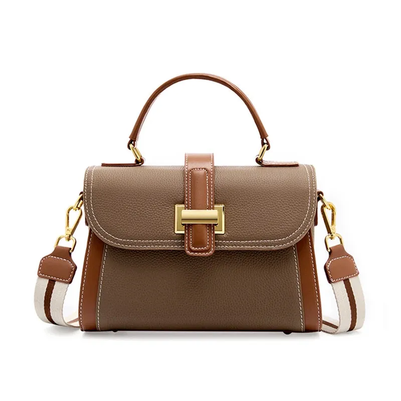 100% Genuine Cowhide Leather Women's Handbag