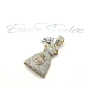 10KT DIAMOND PENDANT