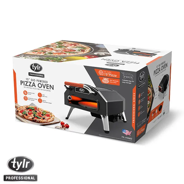15" Gas-Powrered Pizza Oven