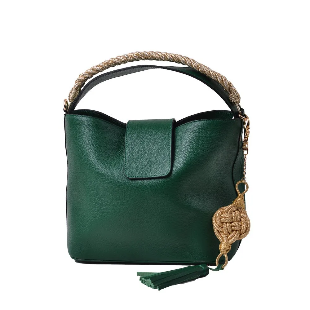 1924 Farah Bucket Bag - Green