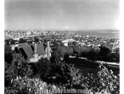 1950s  SEATTLE Business District 1668