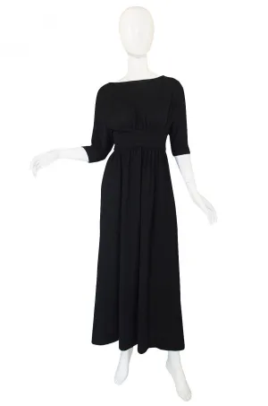 1960s Donald Brooks Crepe Jersey Dress