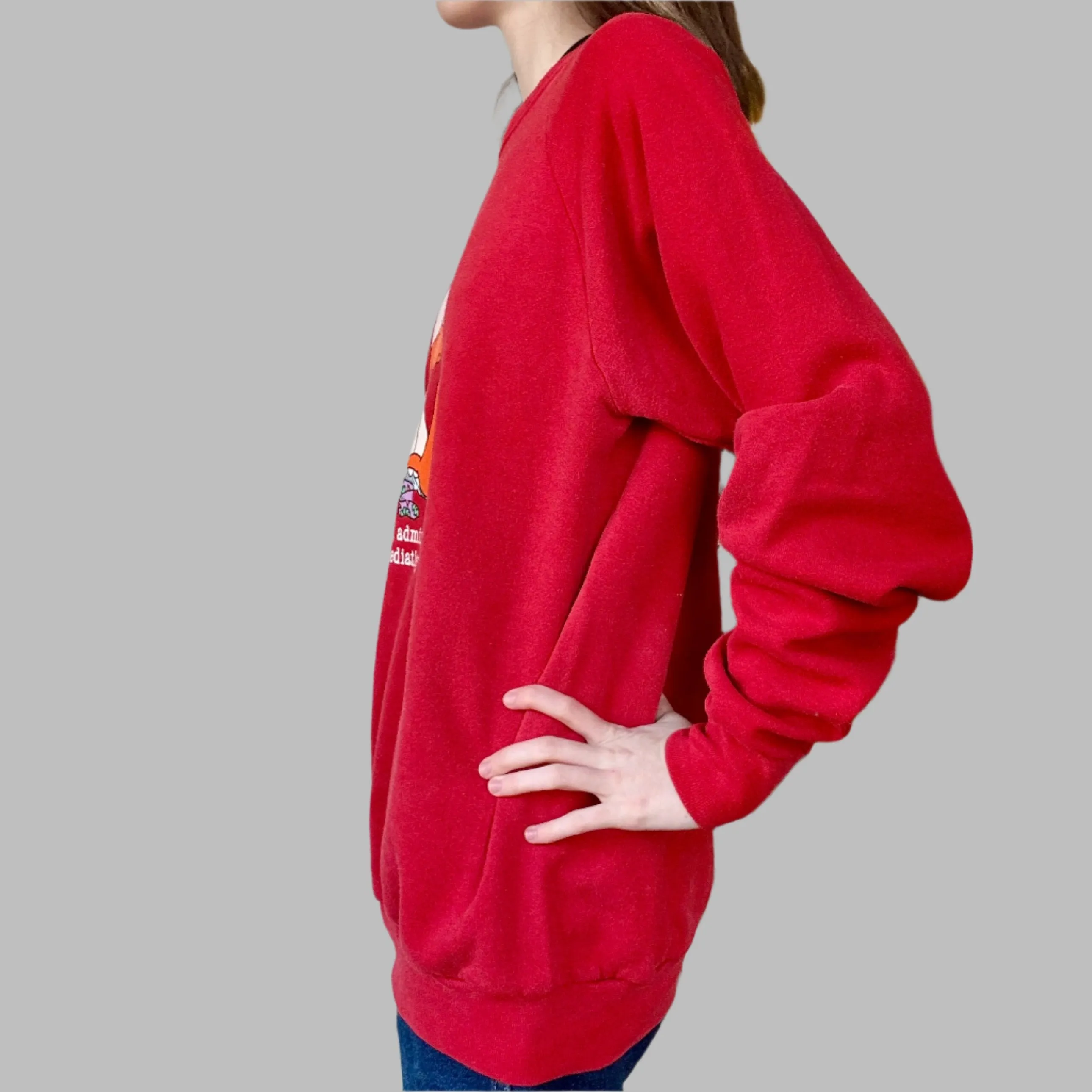 1988 Jim Benton weekend raglan sweatshirt