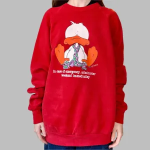 1988 Jim Benton weekend raglan sweatshirt