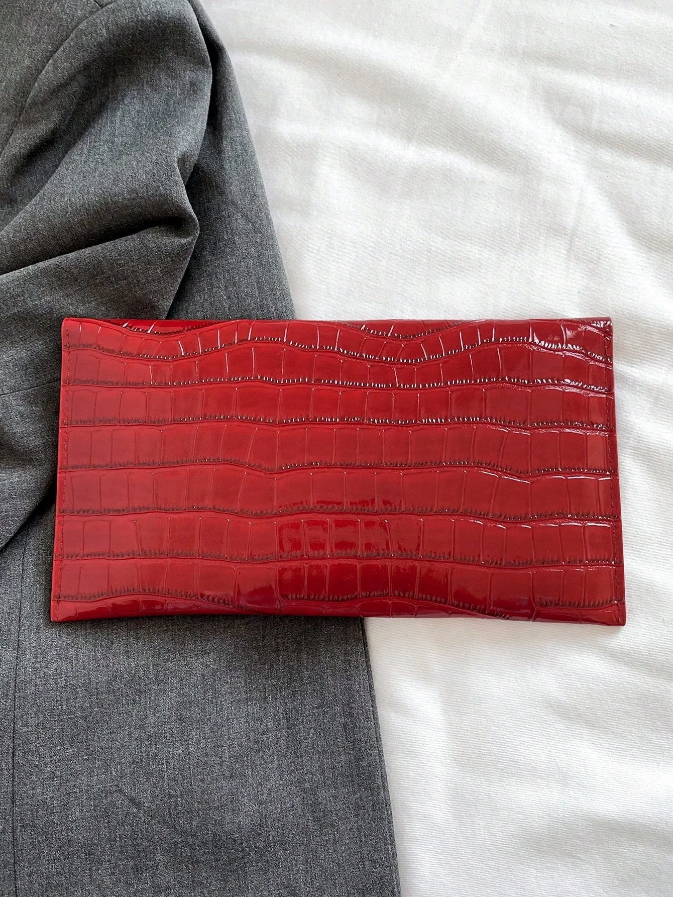 1pc Luxury Stone Pattern Clutch Bag- FD ⚡
