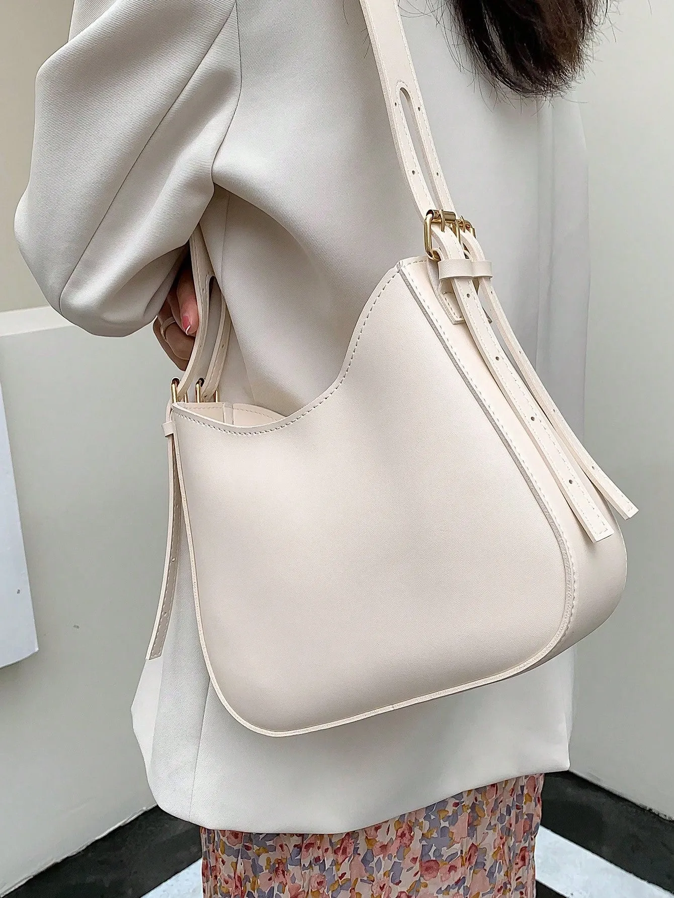 1pc Simple Style Shoulder Bag- FD ⚡