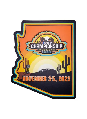 2023 Championship Weekend Layered Wooden Sign