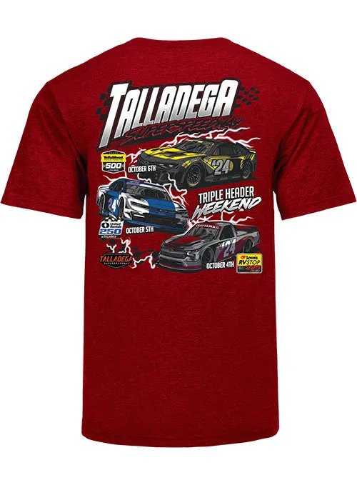 2024 Fall Talladega Weekend Triple-Header T-Shirt