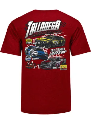 2024 Fall Talladega Weekend Triple-Header T-Shirt