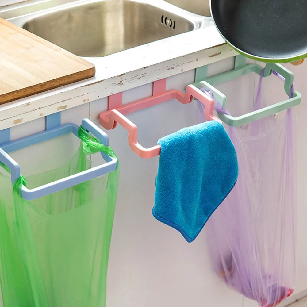 4pcs Kitchen Trash Bag Hook Garbage Bag Holder - Perfect Gift Item