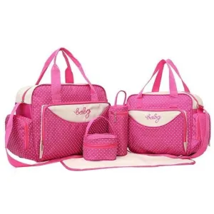 5 Pcs/set Multifunction High Quality Baby Diaper Bag Set