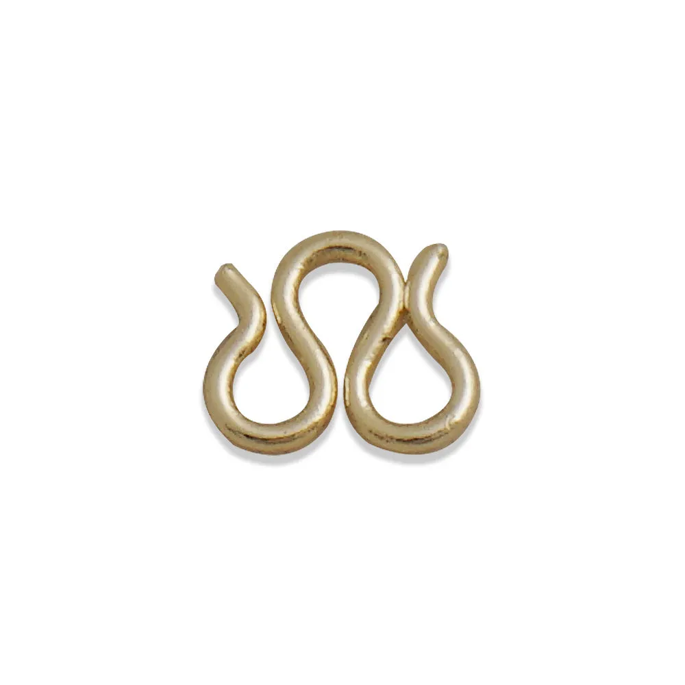 50PCS 14K Gold Filled W Clasp, S Clasps, M Clasp, Necklace Clasp, Bracelet Clasps, Connector for jewelry making 10421950