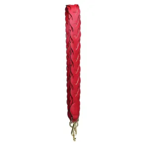 90cm Braided Color Wide Shoulder Strap Fashion Trend Contrast Women's Chain Bag With Accessories Belt Single For Handbag