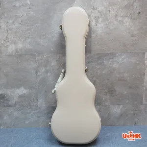 A'AMA ABS White Soprano/Concert Case（ABS-WT-S/C)