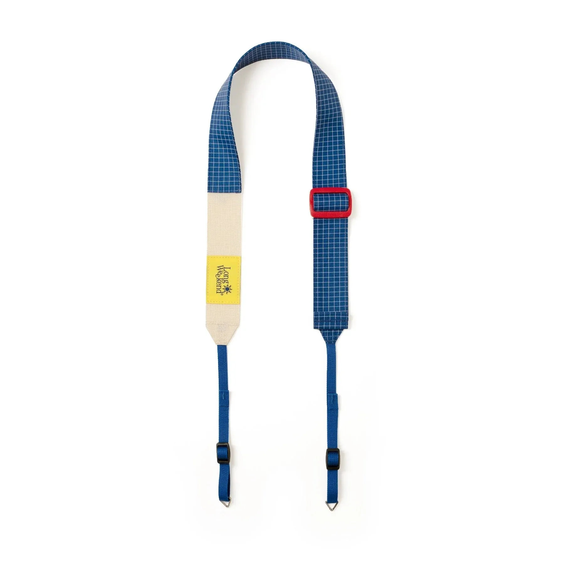 Adjustable Camera Neck Strap - Creme Multi