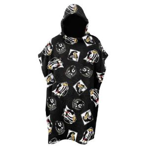 AFL Youth Hooded Beach Towel - Collingwood Magpies