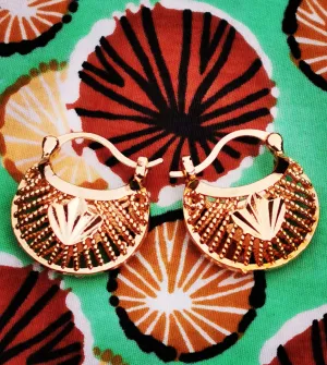 African handbag hoops
