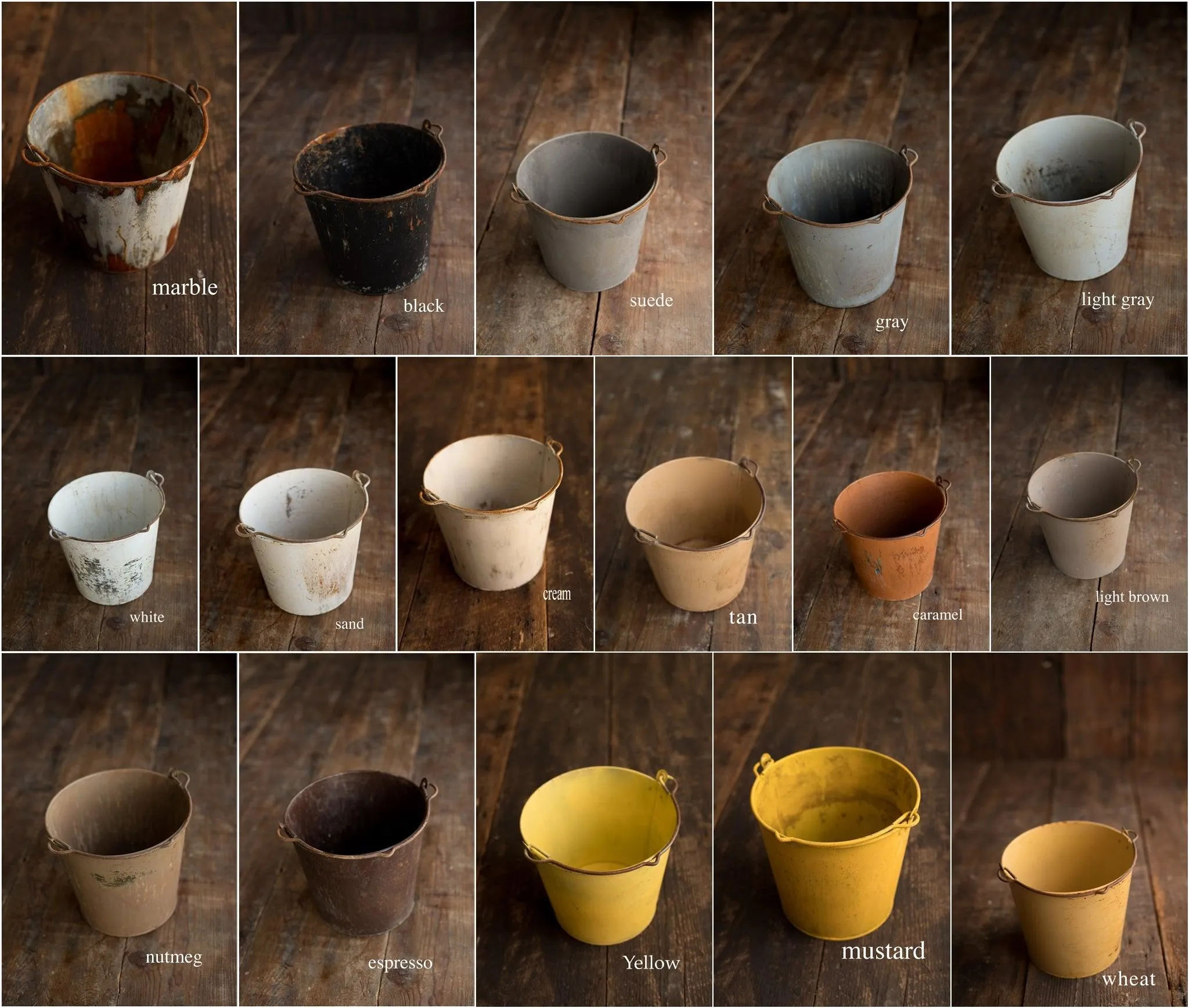 Aged Pail- Original