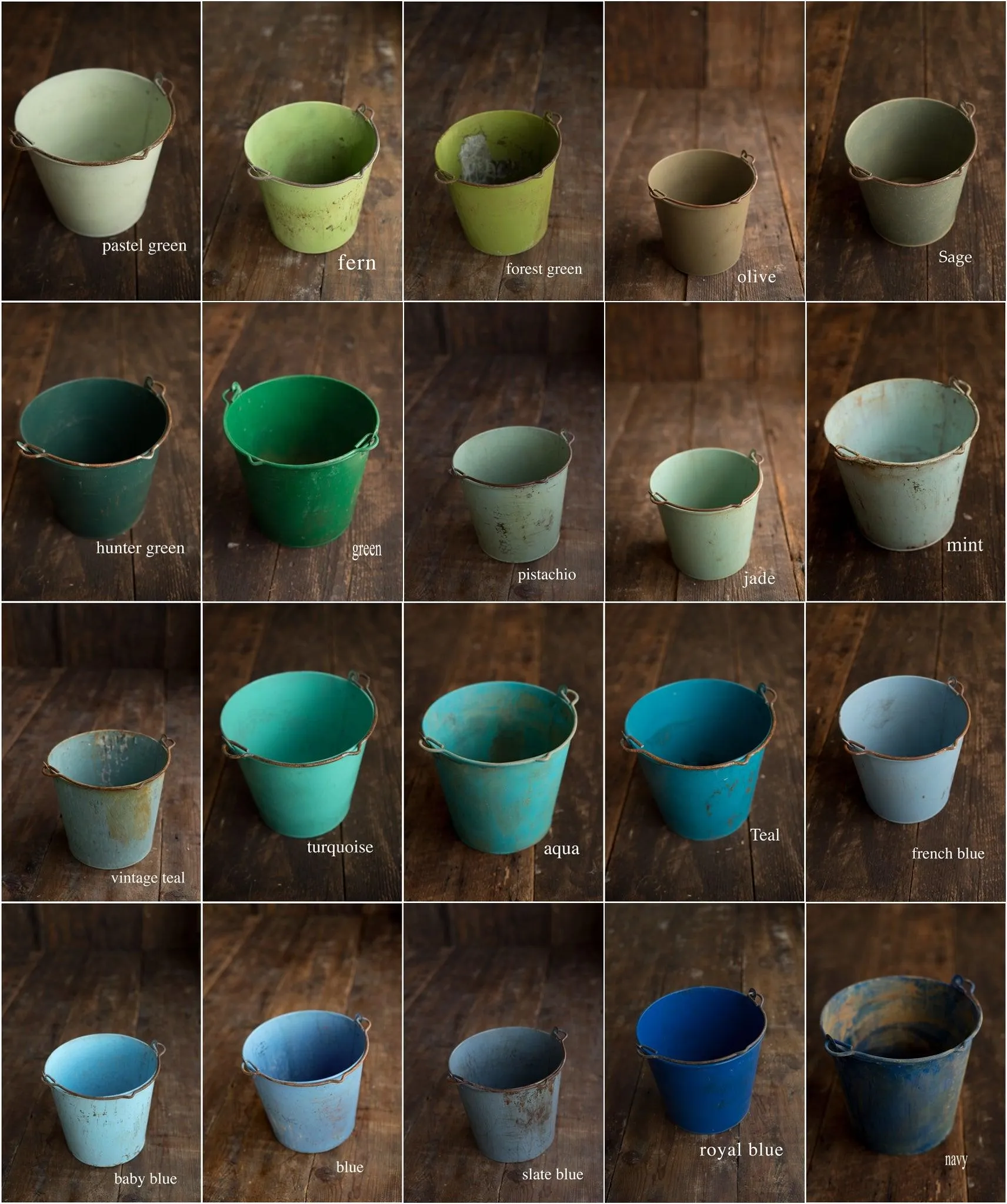 Aged Pail- Original