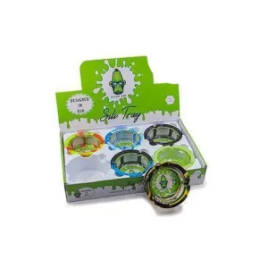 Alien Ape Glass Ashtray W/Silicone Sleeve - (6 Count Display)