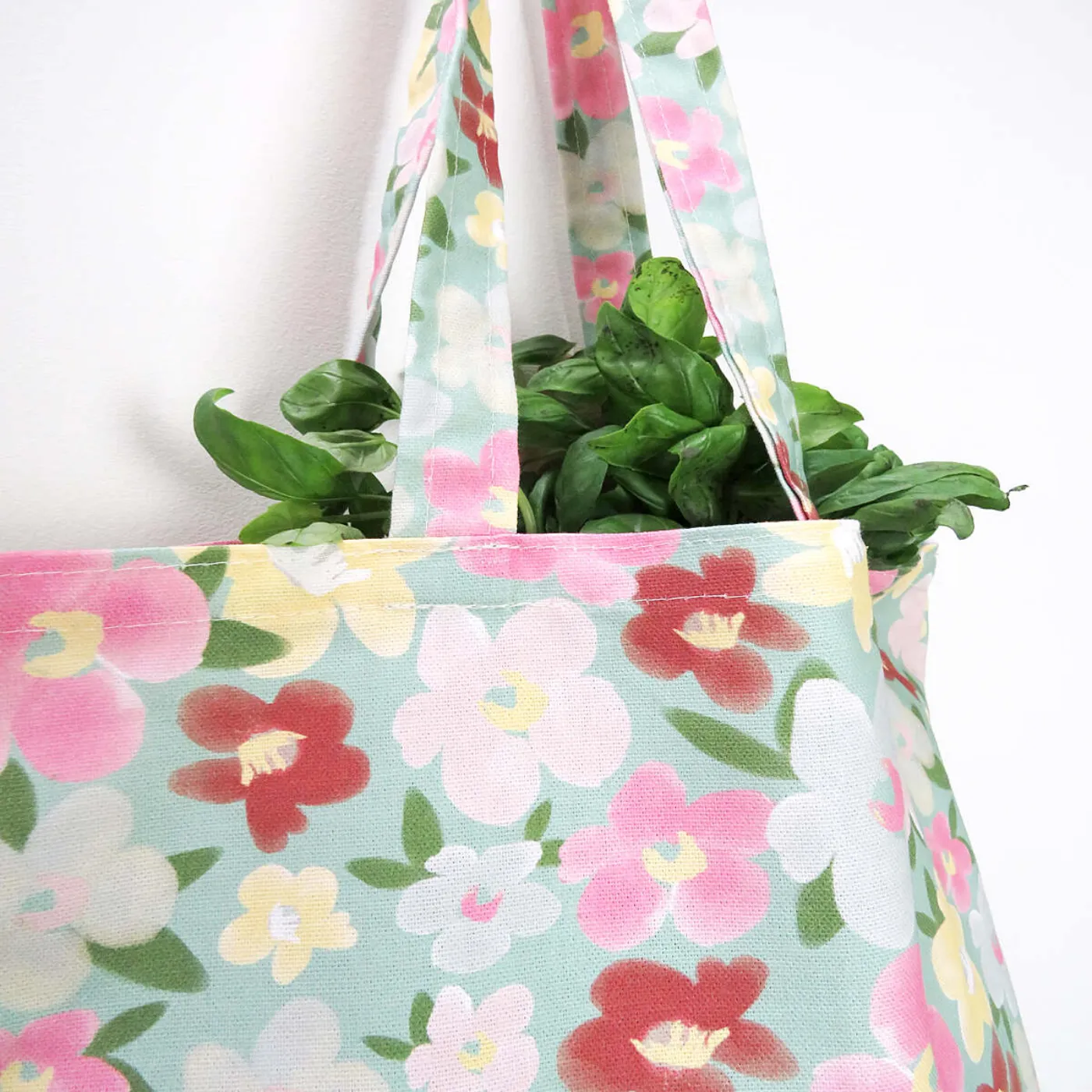 All in Blooms Cotton Tote Bag