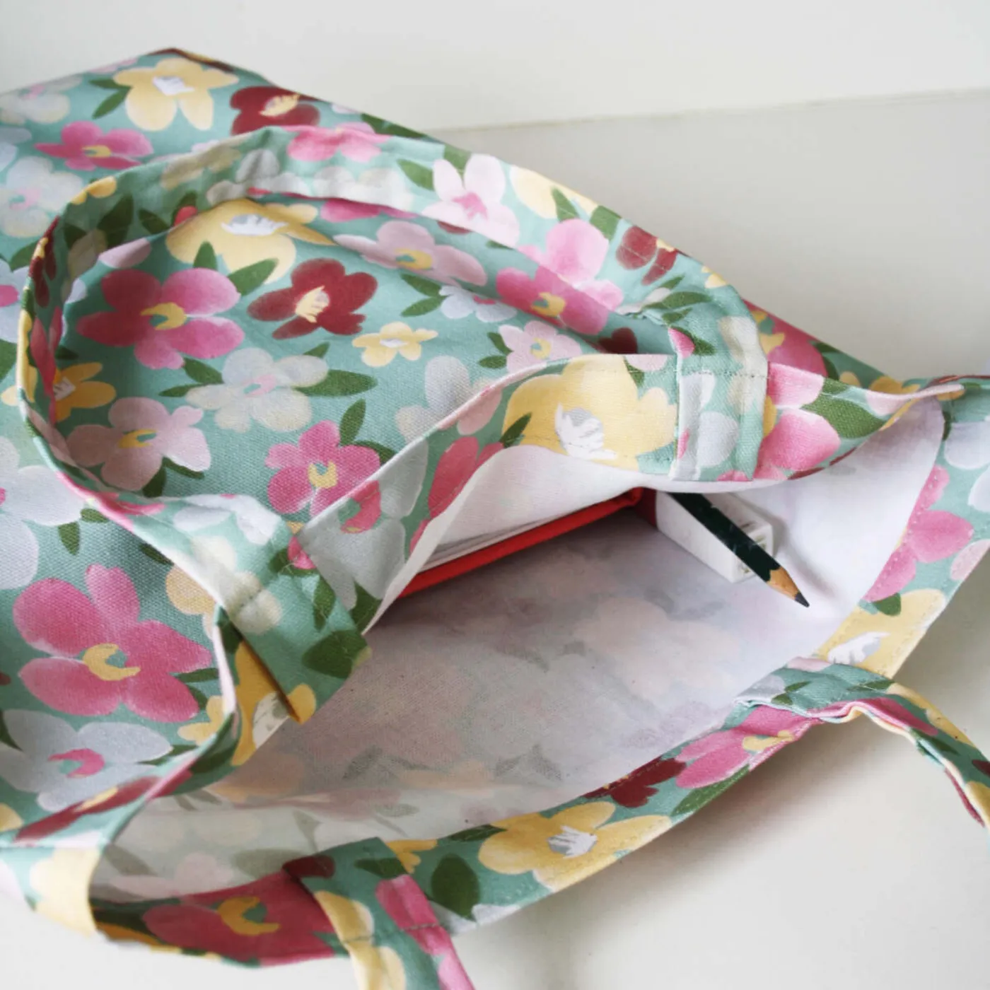 All in Blooms Cotton Tote Bag