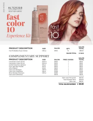 Alter Ego Italy FastColor10 Experience Kit