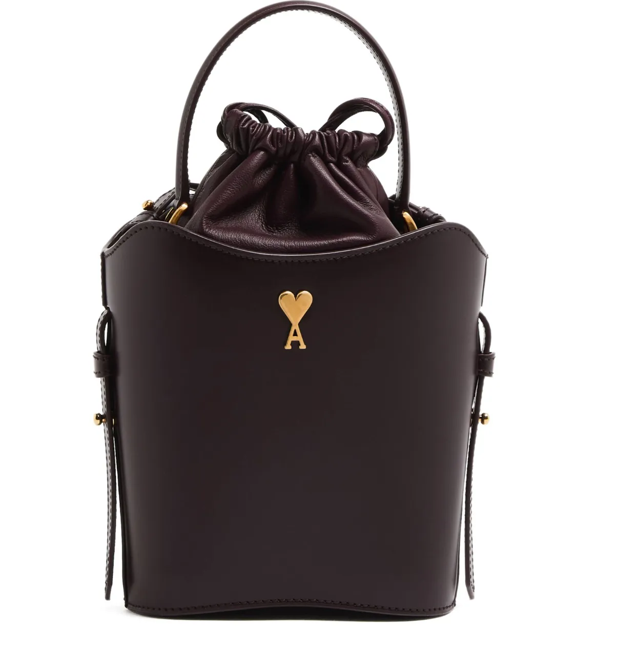 AMI PARIS MINI BUCKET BAG
