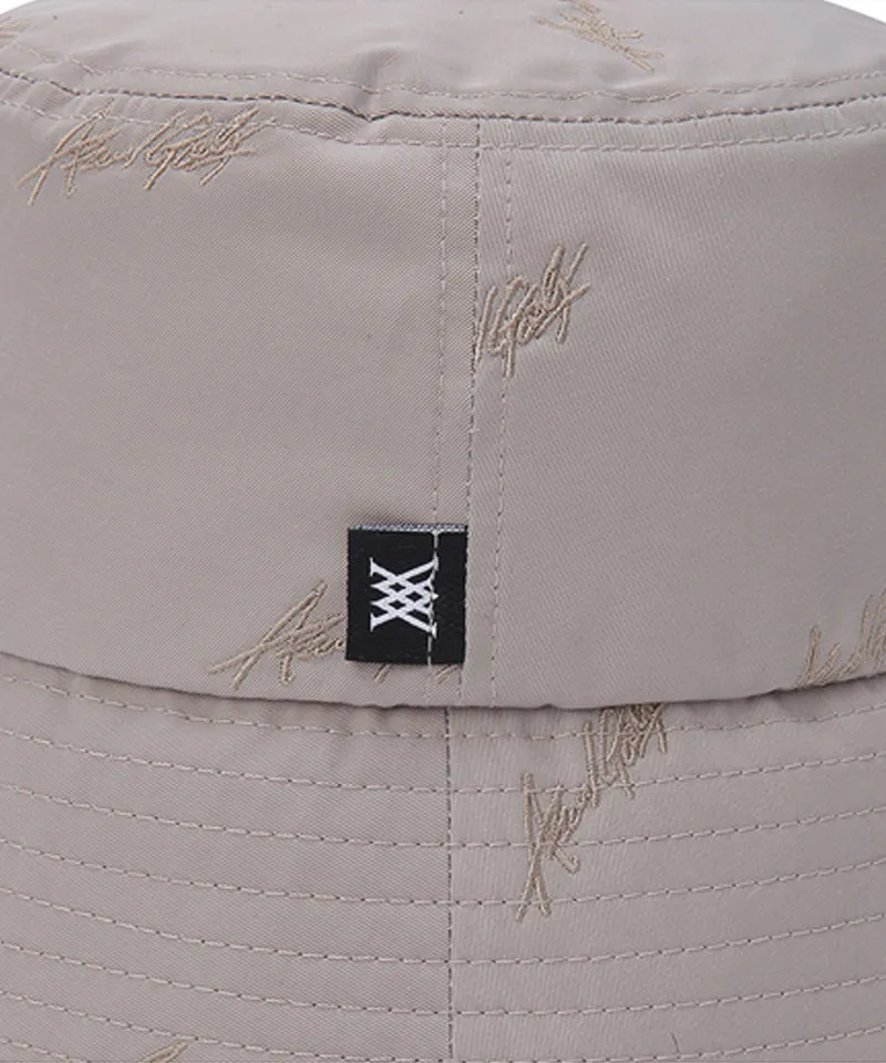 Anew Unisex Embroidery Pattern Hat - Beige