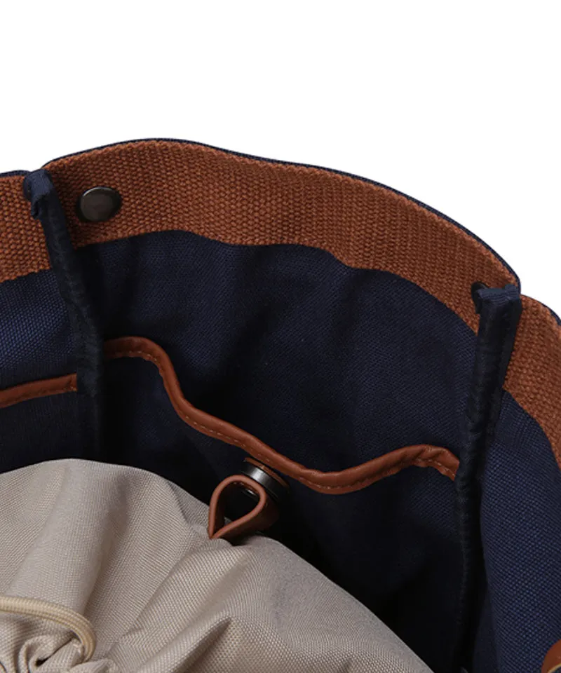 ANEW Vintage Square Tote Bag - Navy