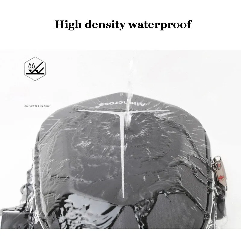 Anti-theft lock Chest-Bag - Side Bag - USB charging travel Shoulder Waterproof Crossbody Bag - KN Side Bag 02