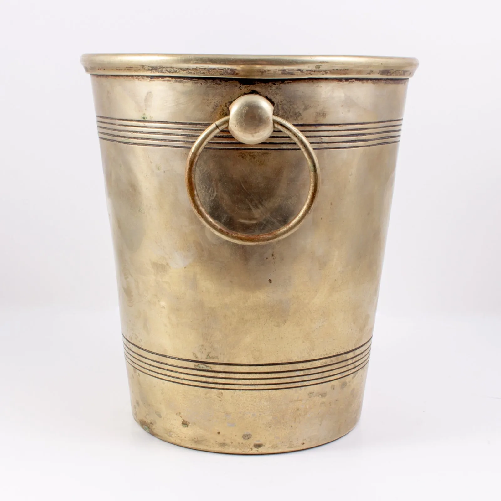Antique Silver Plate Ice Bucket found in France