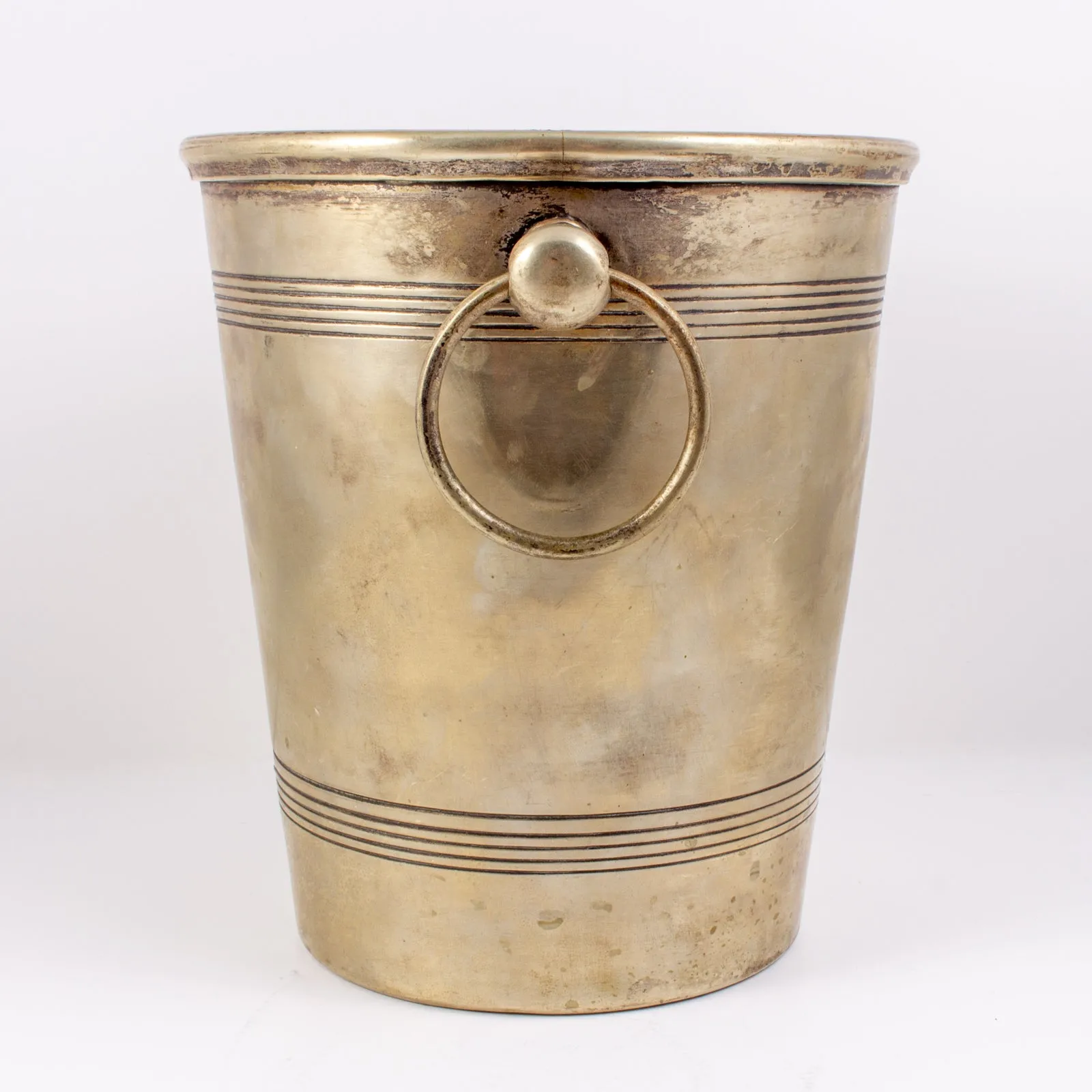 Antique Silver Plate Ice Bucket found in France