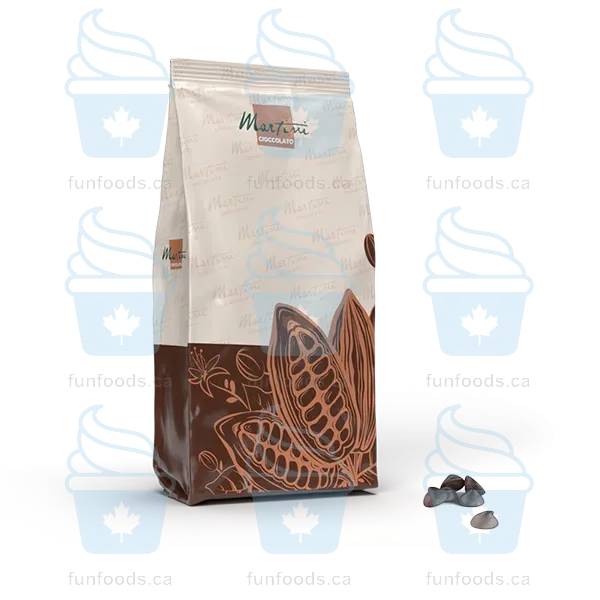 Ariba Fondente (Dark) Drops/Chips - 26/28 - 200/hg - 10 KG Box - Master Martini Canada
