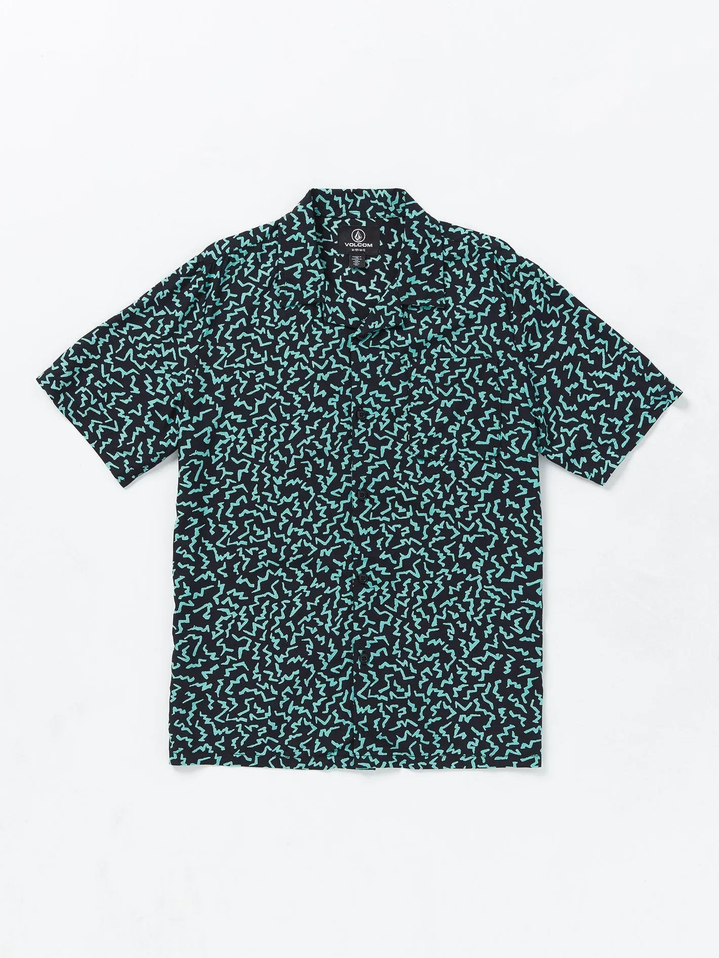 Asphalt Beach Shirt - BLACK  - (KINDER)