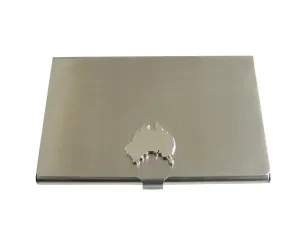 Australia Map Shape Business Card Holder