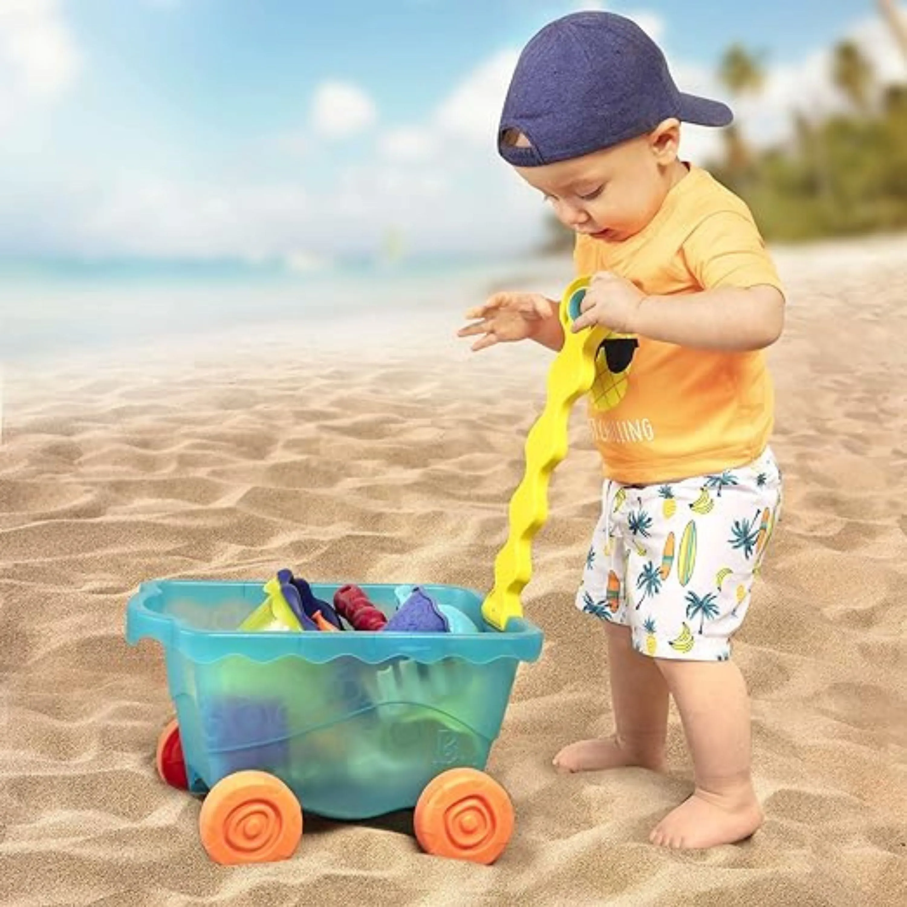 B. Travel, Beach Wagon Sea