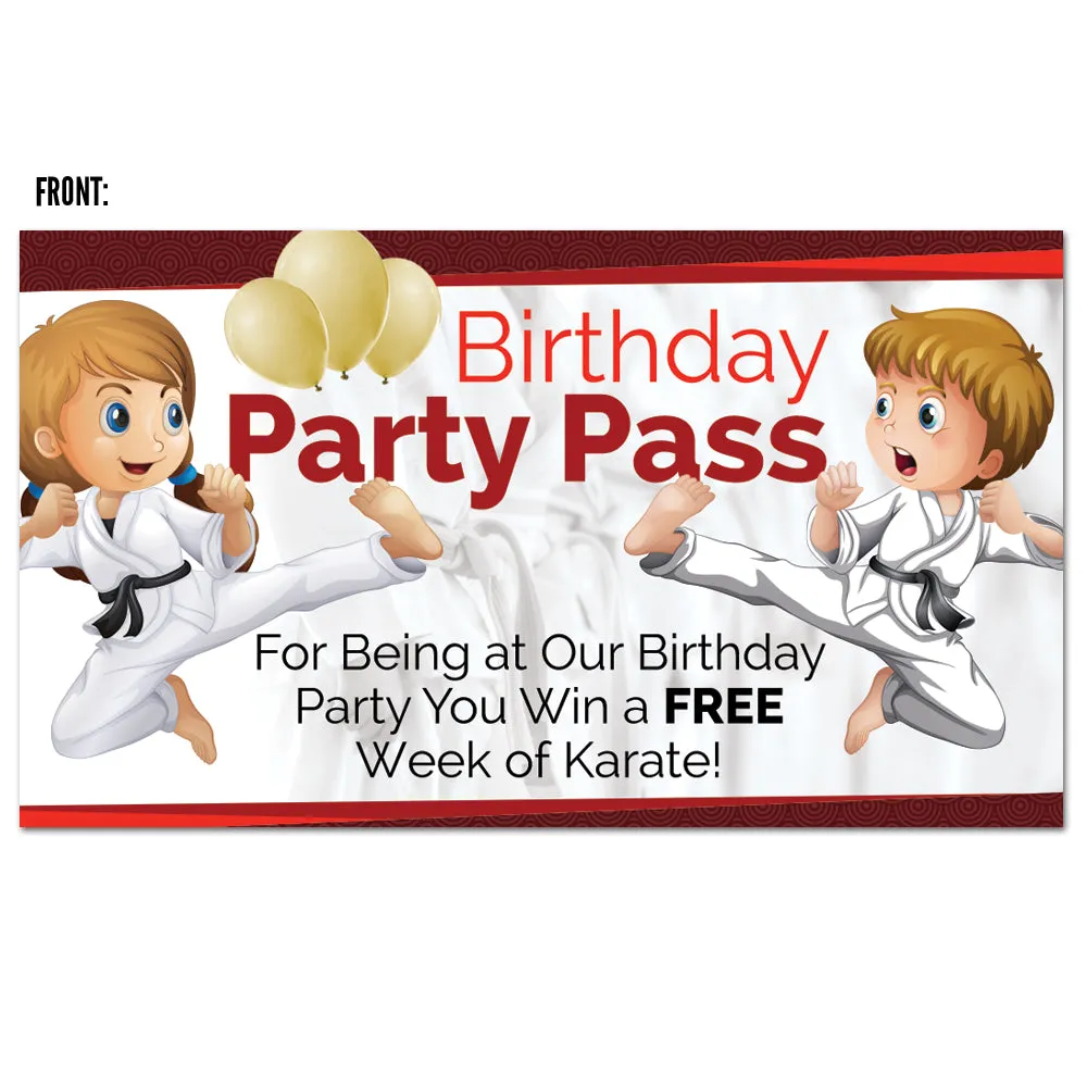 B90Z Goodie Bag • Business Card Passes