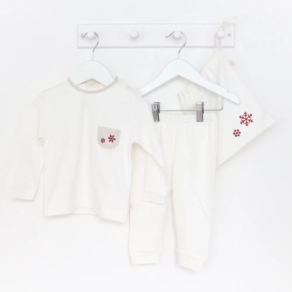Baby Gi Boys Christmas Snowflake Pyjamas