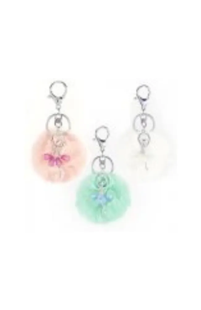 Ballerina Keychain Pouf
