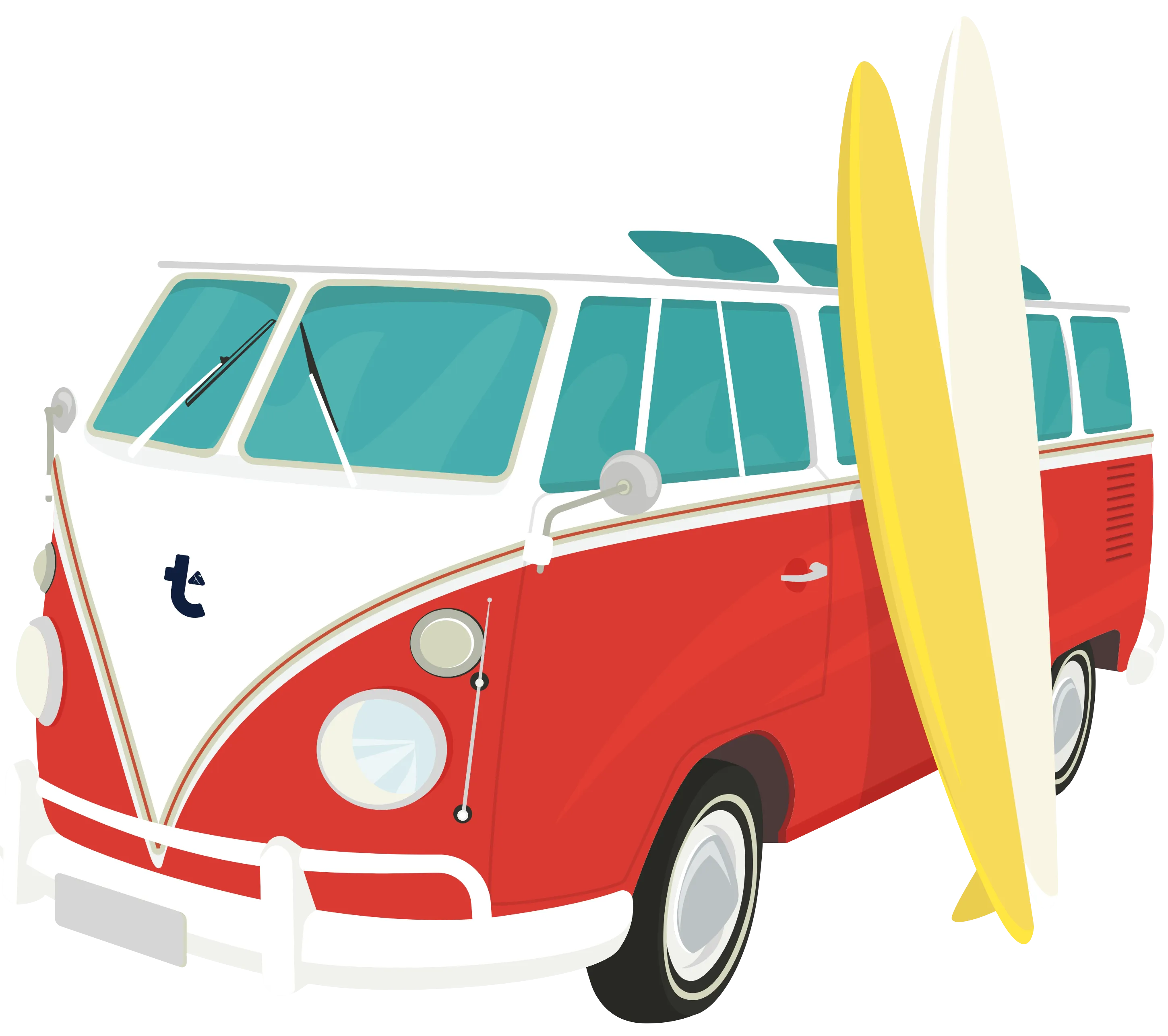 Beach Bus Crewneck