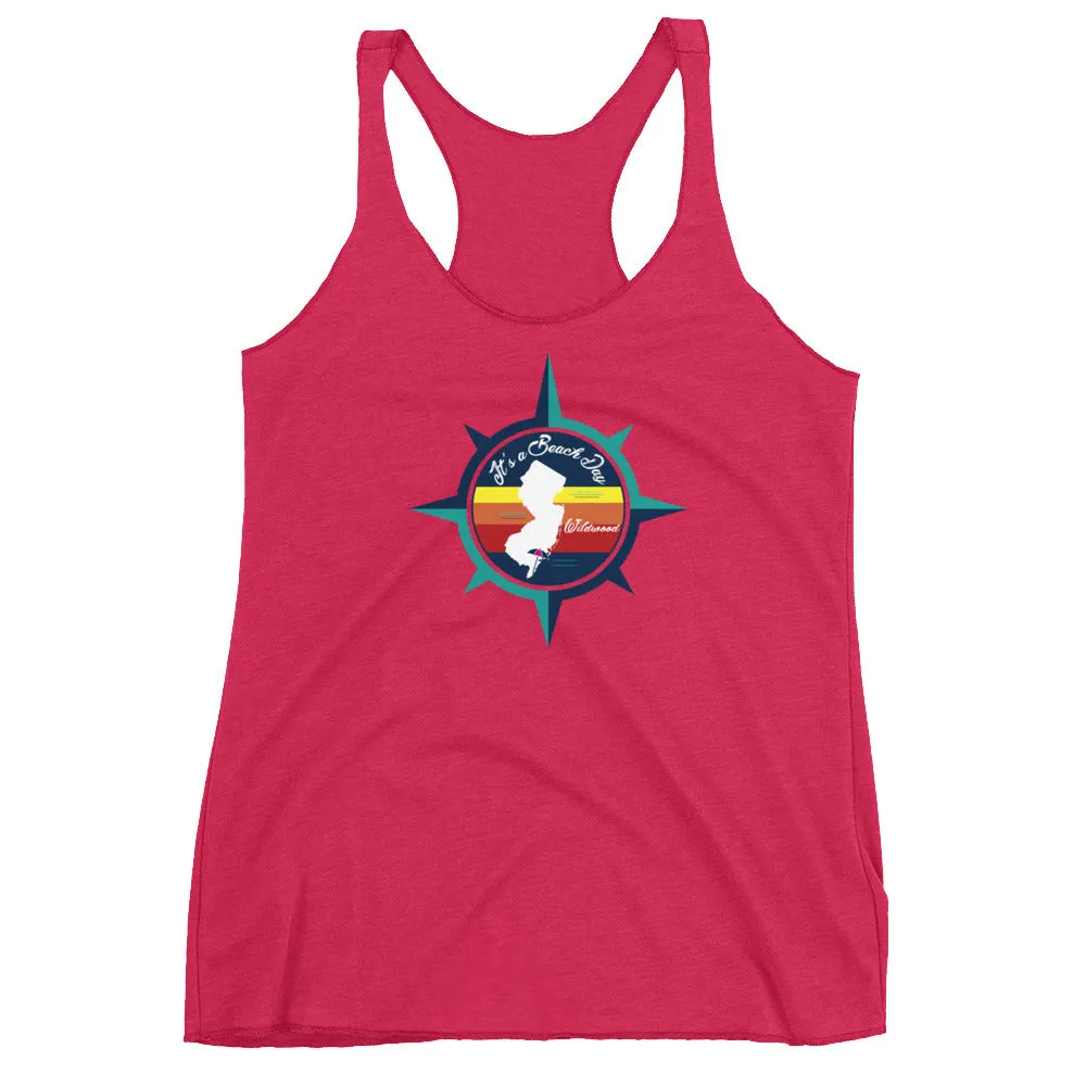Beach Day - Wildwood Triblend Tank