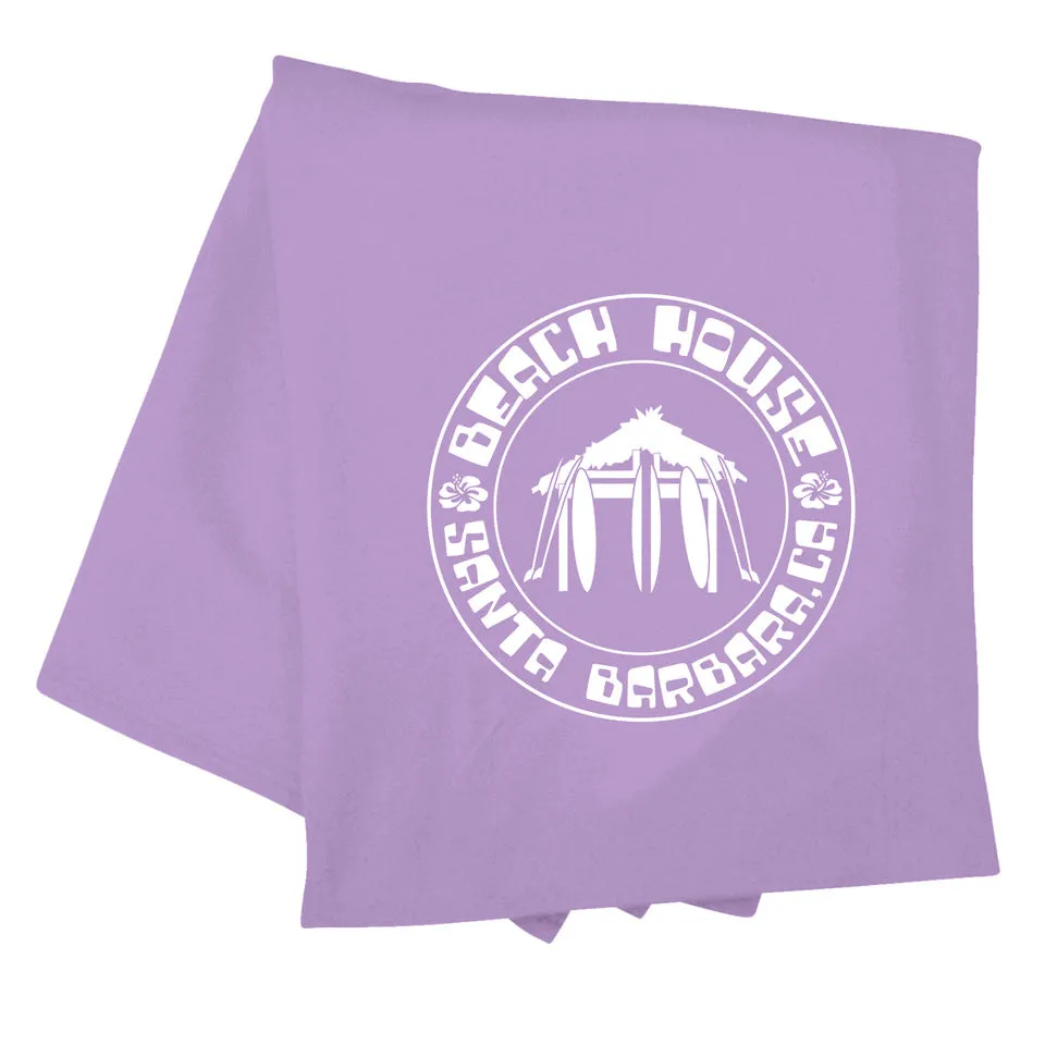 Beach House Fleece Blanket