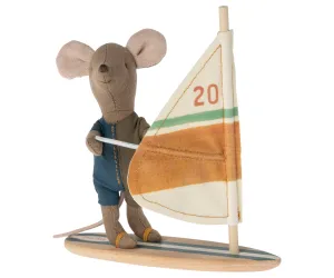 Beach mice, Surfer Little Brother | Beach Collection by Maileg