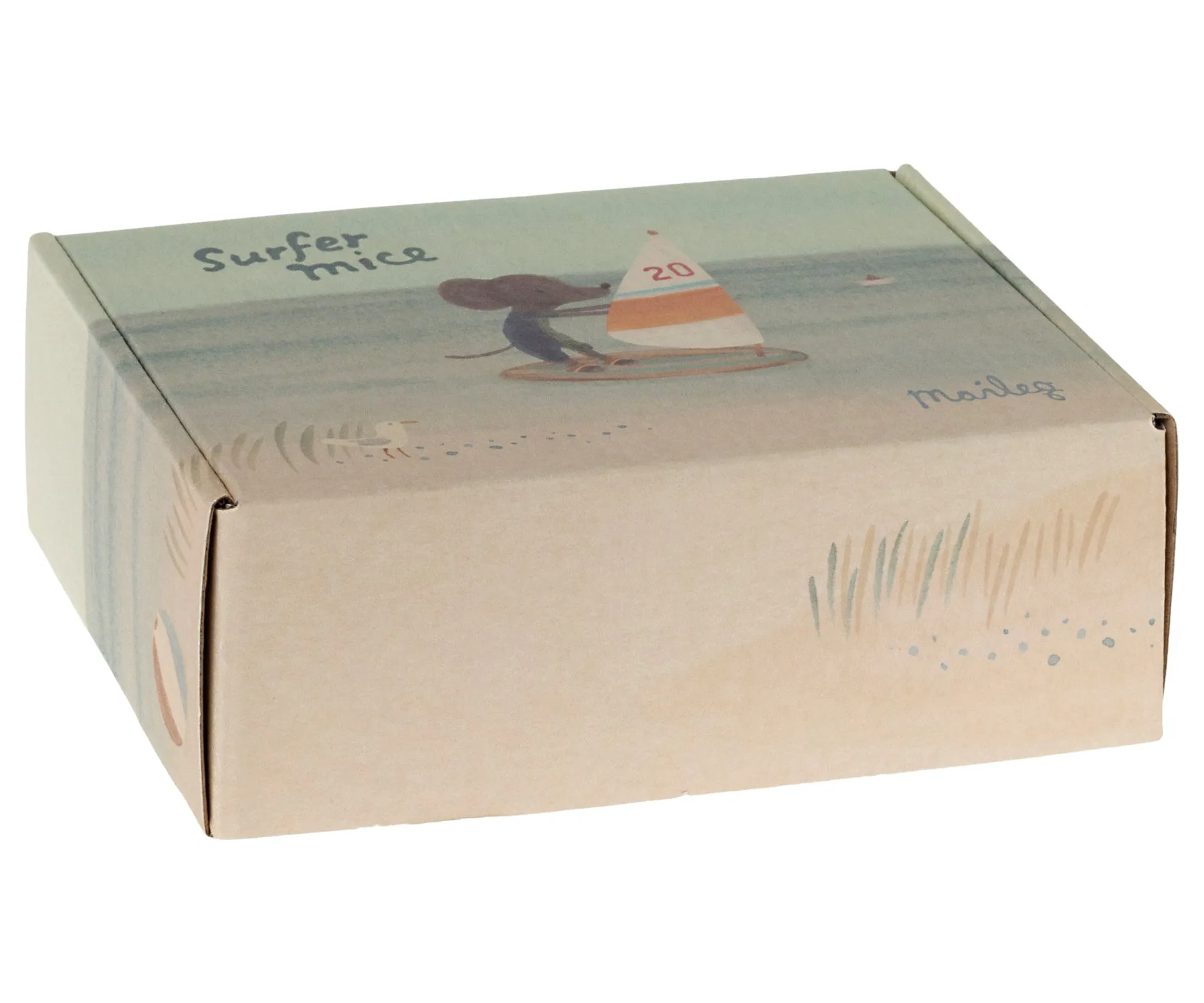 Beach mice, Surfer Little Brother | Beach Collection by Maileg