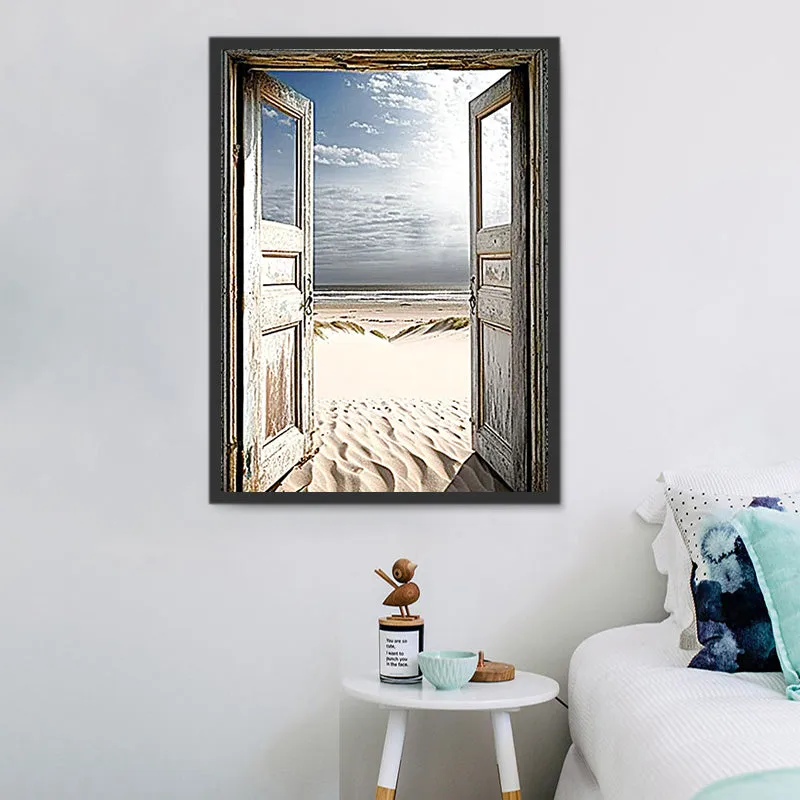 Beach Paint By Numbers Kits UK MJ8535