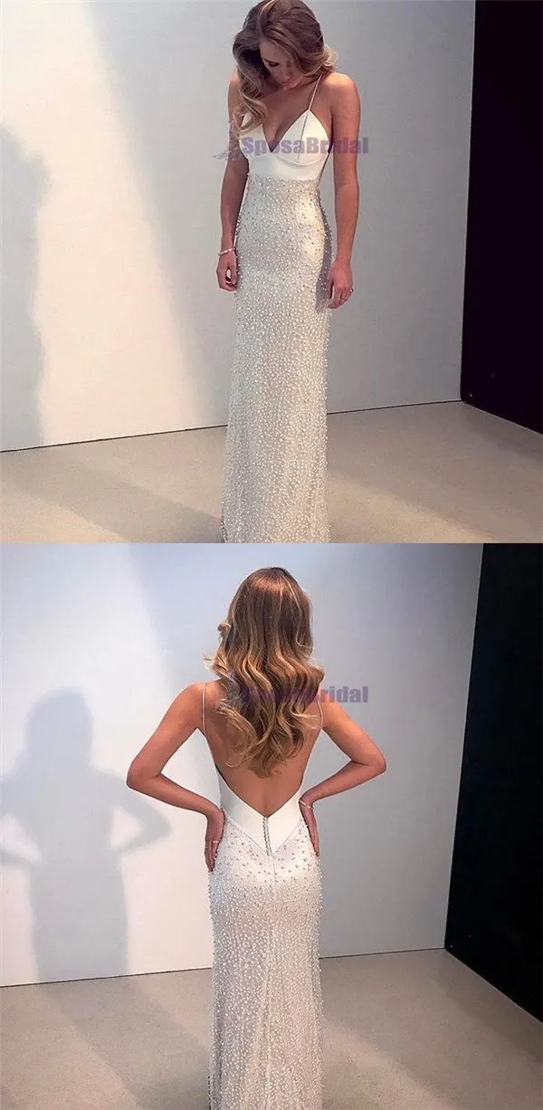 Beading Stunning Sparkly Sexy Fashion Elegant Formal Prom Dresses, Hot-selling Prom dress, PD0555