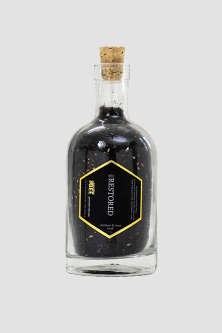 BEE RESTORED SOAKING SALT BOTTLE