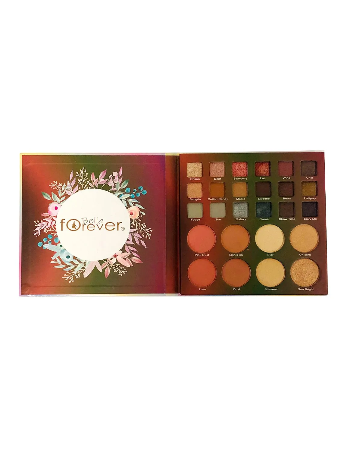 BELLA FOREVER 12 PIECE DISPLAY "BELLA'S MAKEUP PALETTE