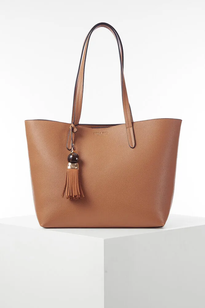 Benny Camel Tote & Canvas Pouch